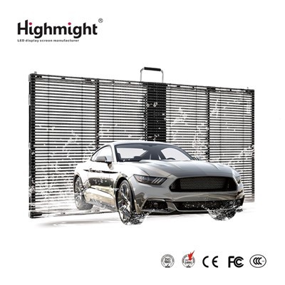 sgrin dan arweiniad tryloyw